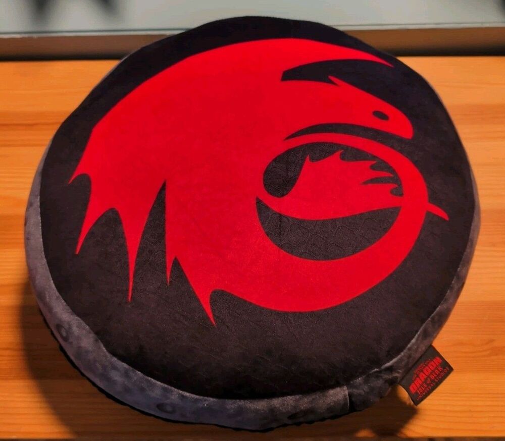 Pillow Universal Studios EPIC Universe How Train Your Dragon Shield Isle Berk